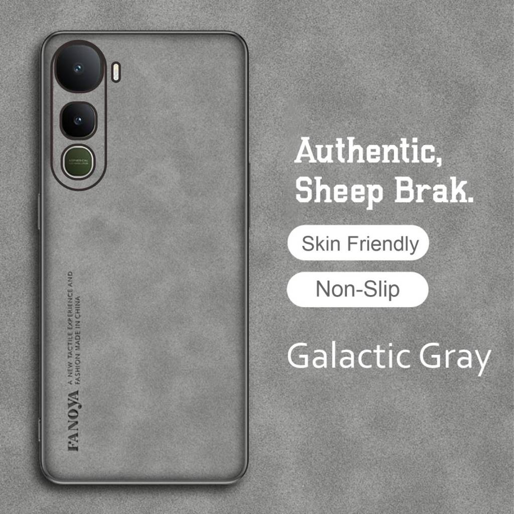 IQOO Z10 LIte 4G Z10 Lite 5G Premium Wool Casing หนังแกะ