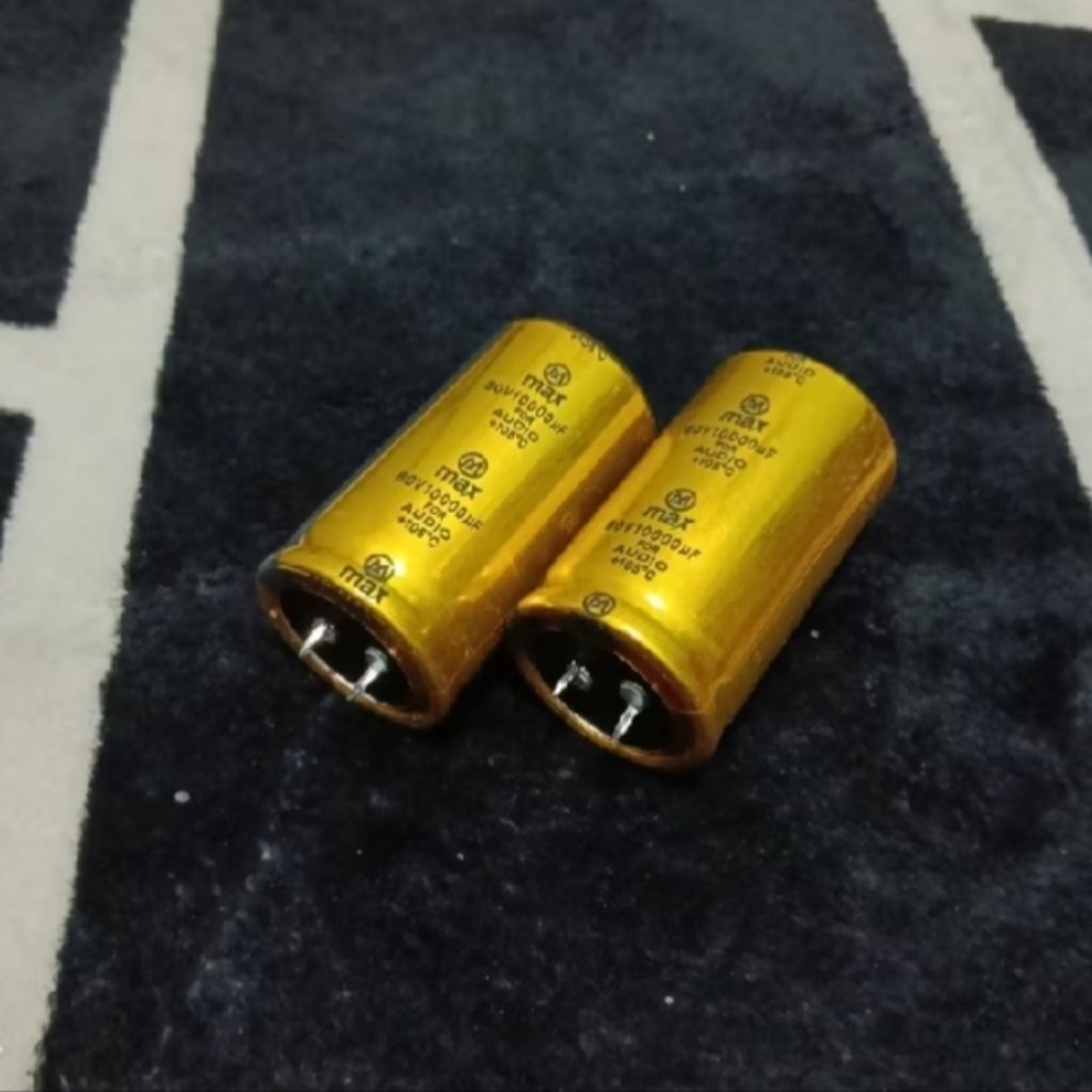 Elco 80v 10000uf MAX ORIGINAL FULL