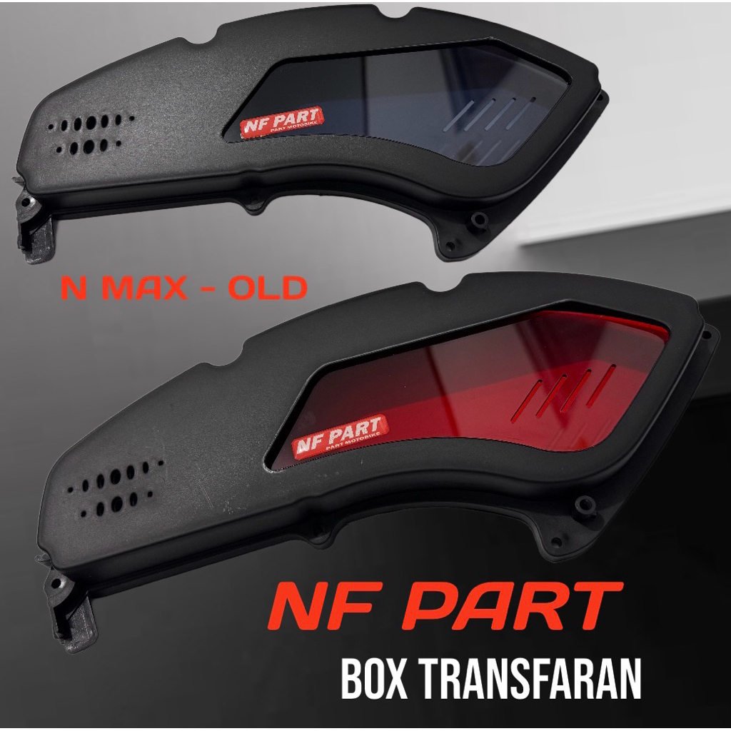 NMAX OLD 2dp SLIM ACRYLIC FILTER BOX - วาริations ฝาครอบกรอง NMAX รุ่นเก่า