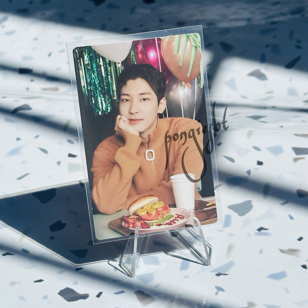 Photocard Official Seventeen Wonwoo Birthday Box ver 3