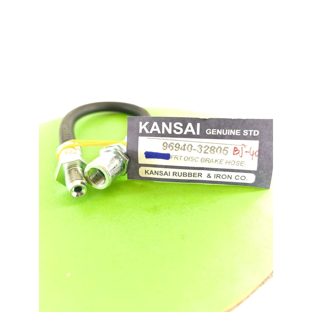 Toyota Hardtop Diesel ท่อเบรคหน้า Bj40 96940-32805 สายเบรคด้านหน้า Toyota Bj40 Kansai ยี่ห้อ