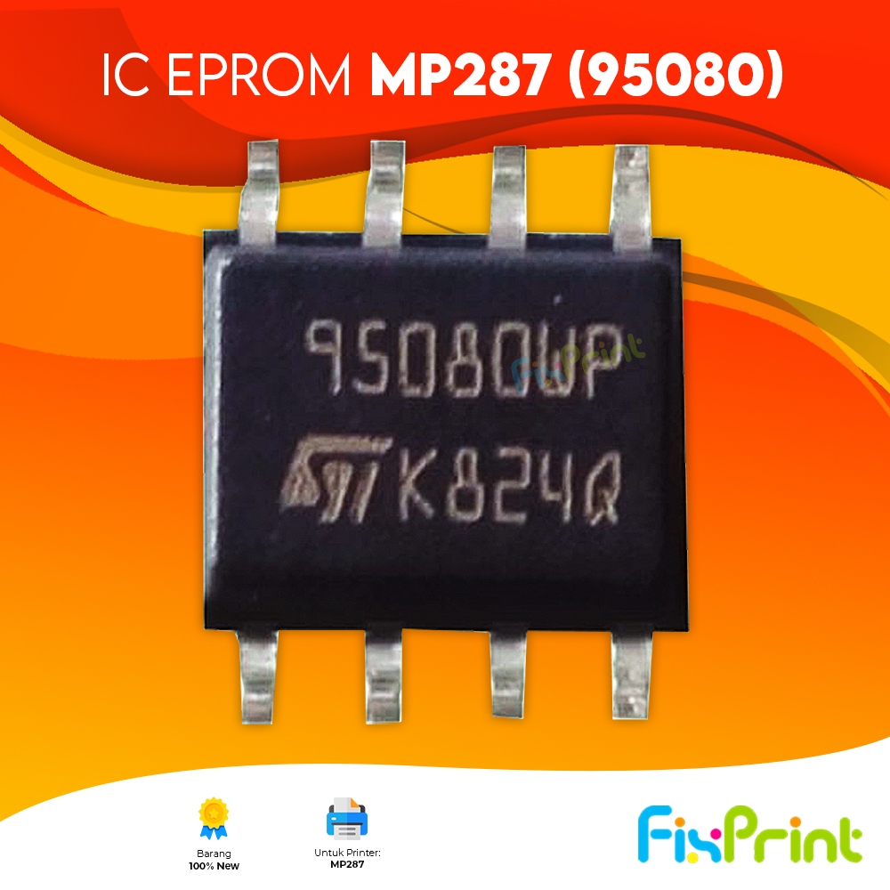 Canon MP287 Eprom IC, Canon MP287 Reset Eeprom IC, MP 287 Counter IC, 95080 ใหม่