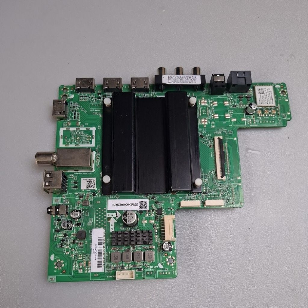 MESIN MB เมนบอร์ด MOTHERBOARD AQUA TV MACHINE AQT50S80EUX AQT 5OS80EUX