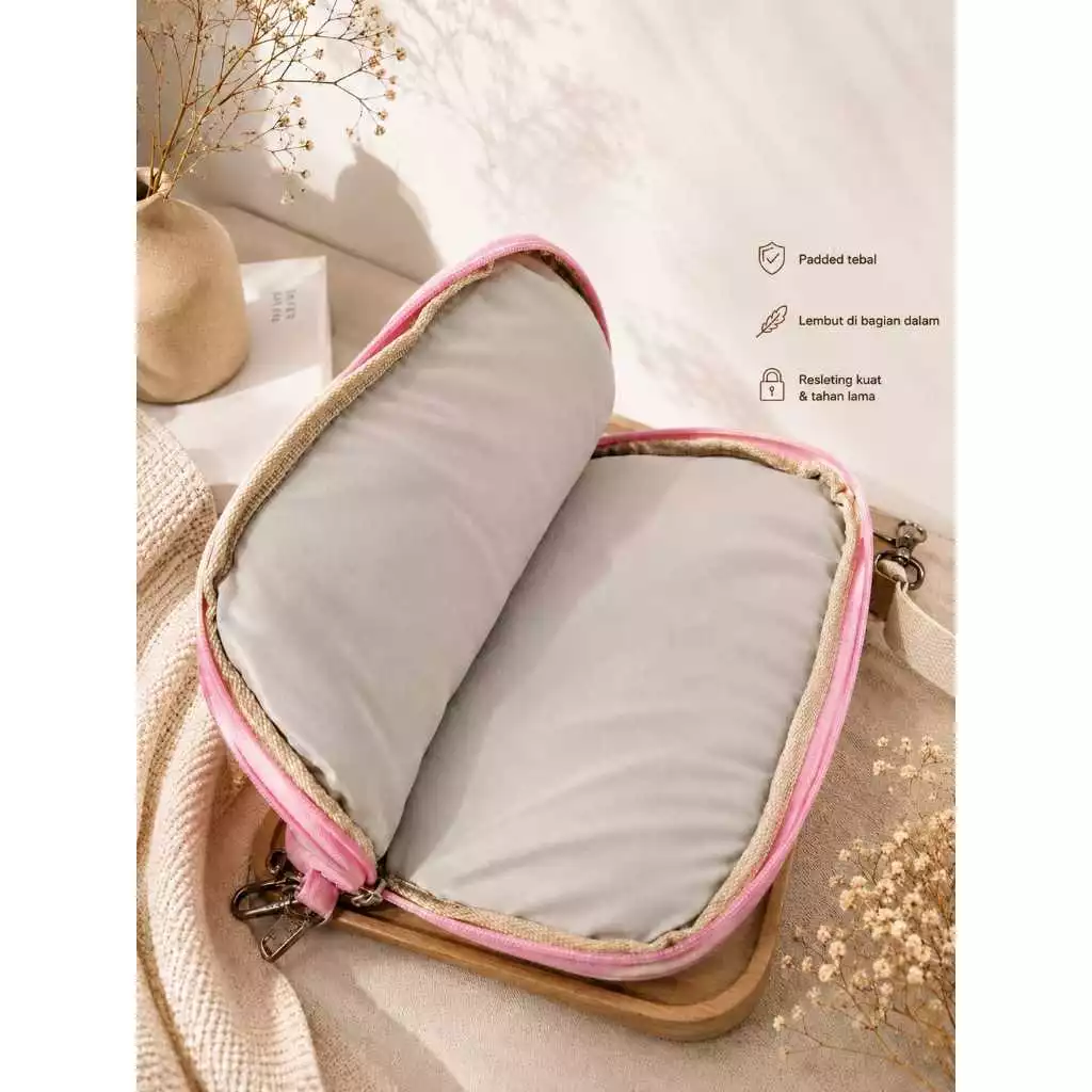 UNGU กระเป๋าแท็บเล็ต Slingbag Puffy Case สำหรับ Tecno Megapad 10.3 11 นิ้ว thumbnail 9