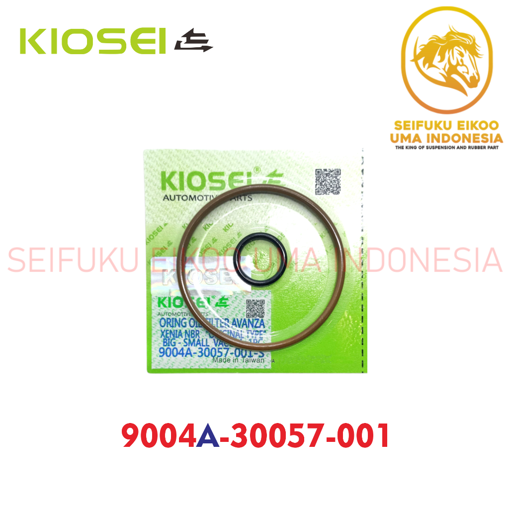กรองน้ํามันเครื่อง ORING TOYOTA AVANZA / DAIHATSU FENIA - BIG - SMALL / LARGE - SMALL "NATURAL RUBBER / NBR" ORIGINAL TYPE "KIOSEI" 9004A-30057-001-K