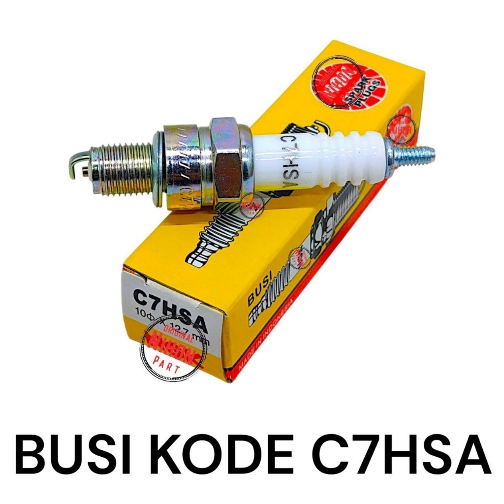 C7HSA Grand / Supra X 100 / Mio Sporty / Jup Z / Smash / Win 100 / Shogun / Spin NP39 หัวเทียน