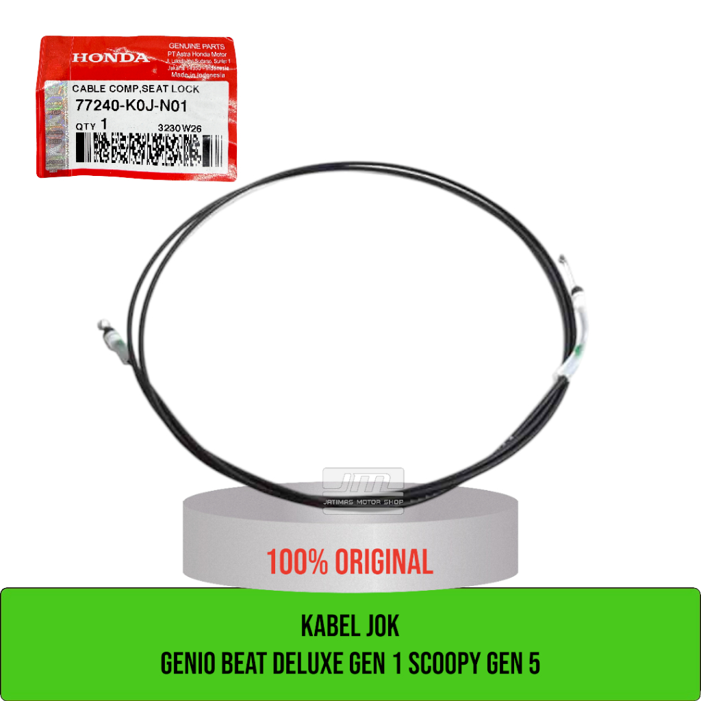 Genio beat deluxe K1A scoopy k2f สายที่นั่ง 77240-K0J-N01