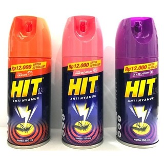 Hit Aerosol 150ml KALENG KECIL Aneka Varian - Obat Nyamuk-Bunuh Nyamuk/semut/kecoa DBD