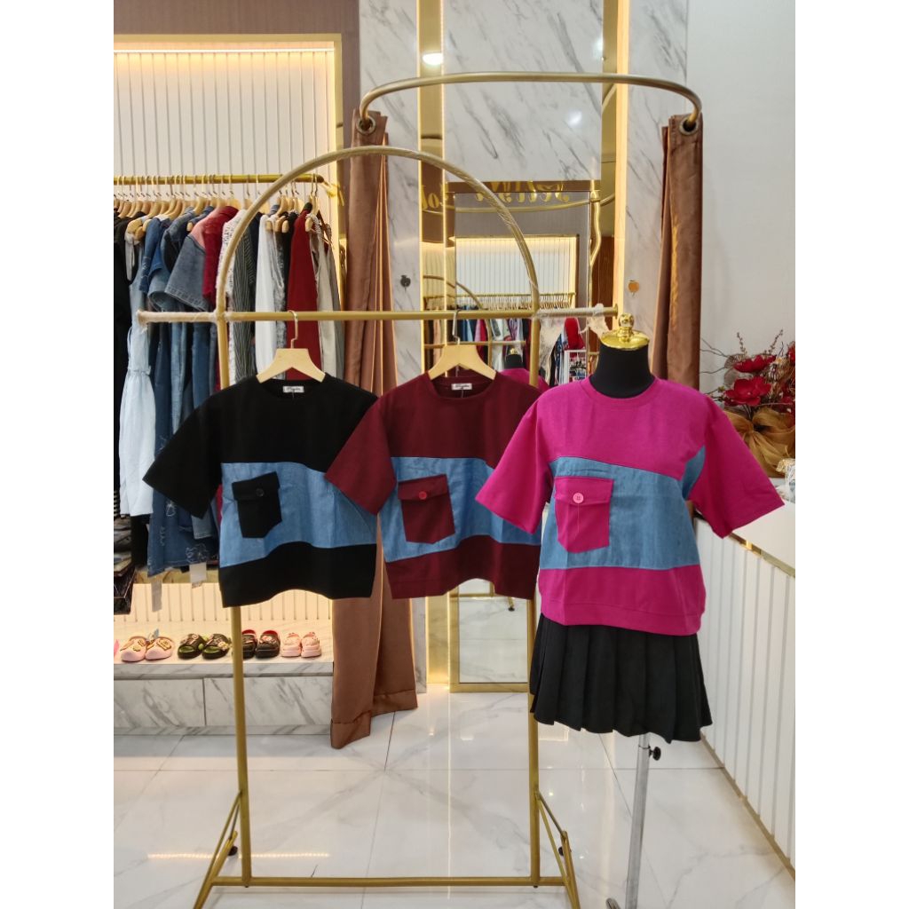 เสื้อ PARADISE พร้อมกระเป๋านําเข้า BKK