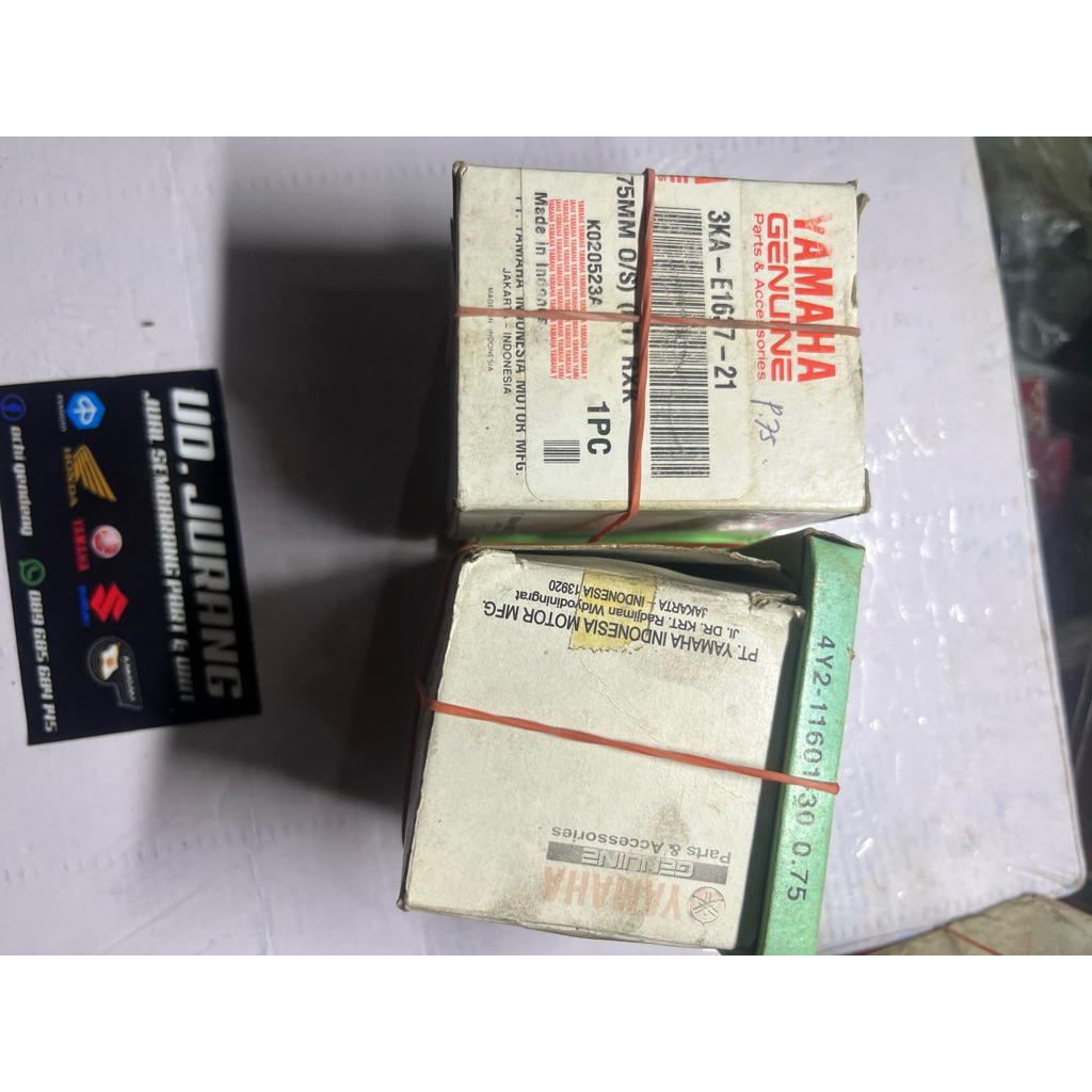 ลูกสูบ+แหวนลูกสูบyamaha alfa alfa champ zigma