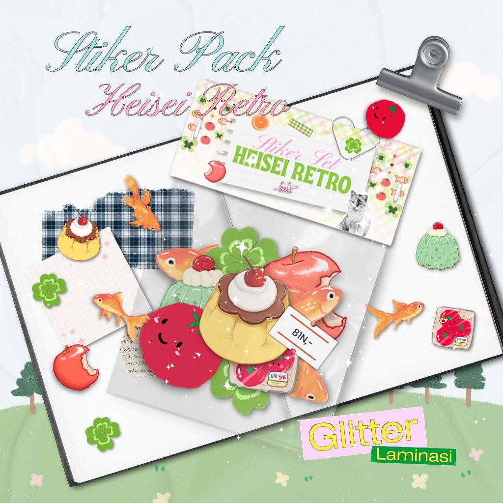 Deco Sticker Pack Jumicore Series Glitter Holo Sticker - 81nStudio