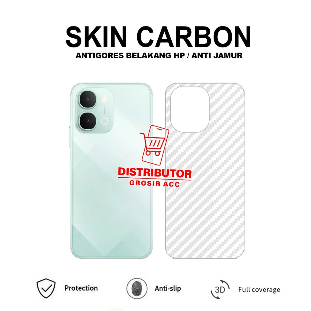 IQOO Z11X IQOO Z10R IQOO Z10 IQOO Z10T IQOO NEO 10 SKIN CARBON TRANSPARKENT ANTI-SCRATCH BACK IQOO Z