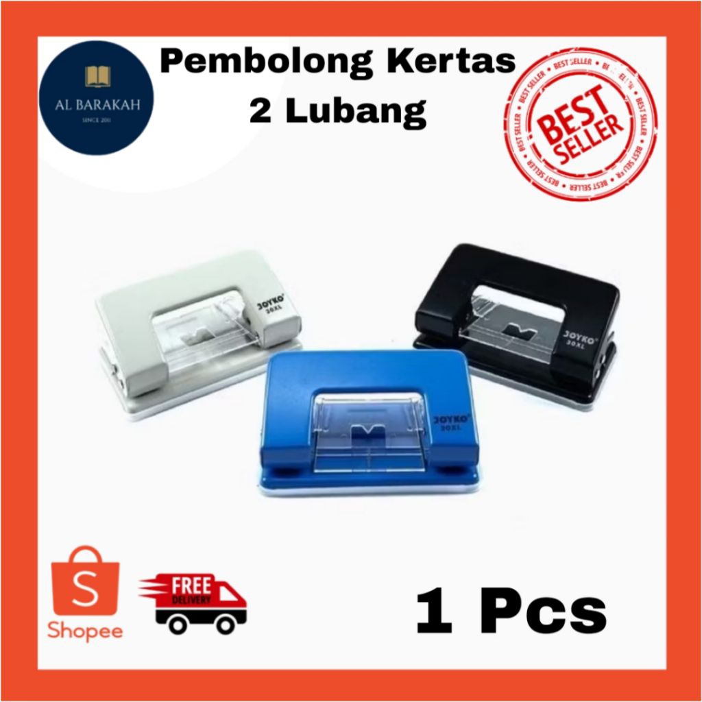 1 ชิ้น !!! Joyko Paper Punch / Joyko 30XL Punch Hole / 2 Hole Paper Punch / 2 punch