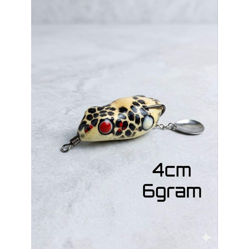 กบอ่อน 4CM 6GRAM HOOK 2/0