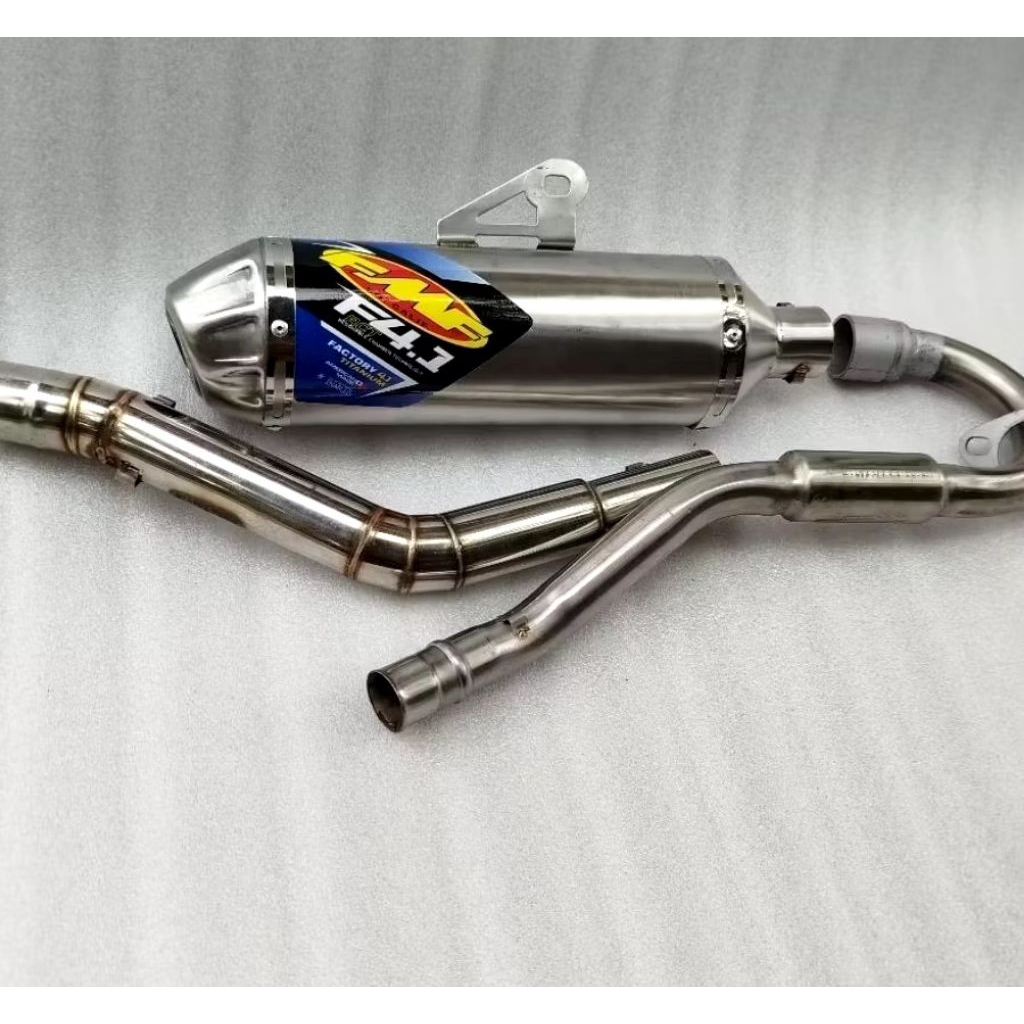 1 ชุด fmf f4.1 ประเภท dekok ท่อไอเสีย racing openpipe สําหรับ ksr110 msx125 xtz125 klx150 crf150 wr155 xr200
