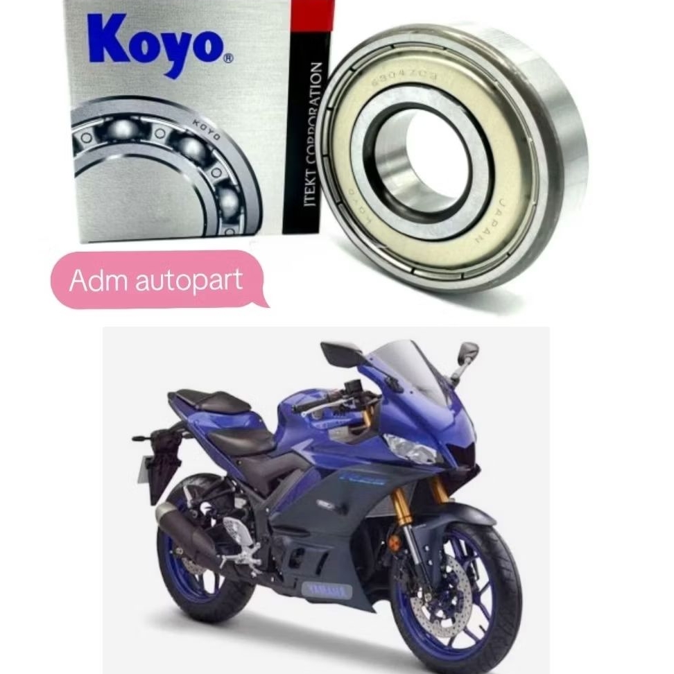 YAMAHA R25 MT25 KOYO BEARING JAPAN 6304ZZ GEAR NECK