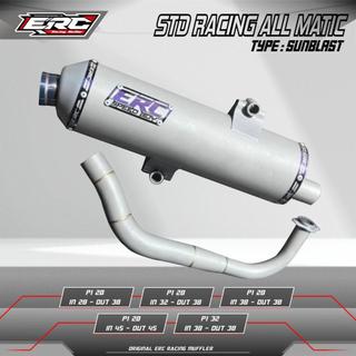 KNALPOT FULL SUNBLAST INLET 28 32 38 45 MM | PCX NMAX VARIO STYLO | ERC RACING MUFFLER
