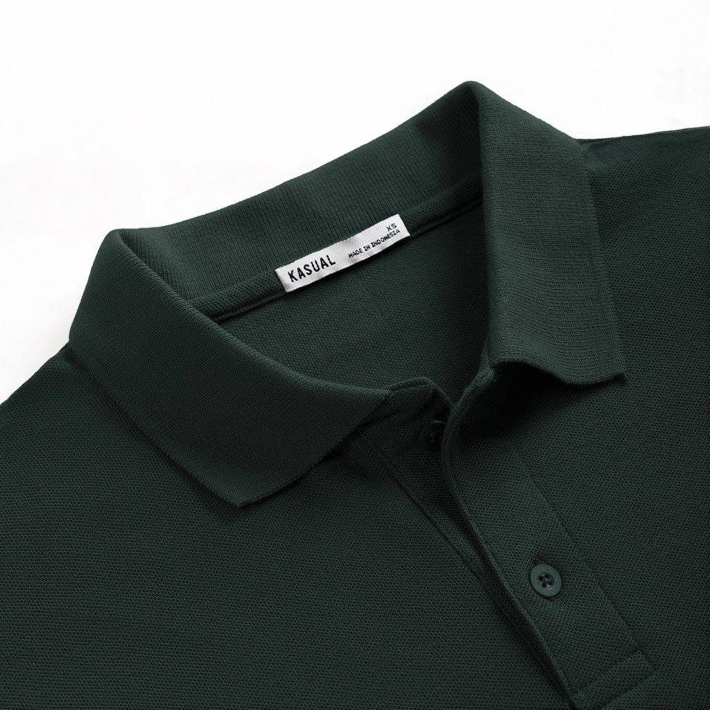 KASUAL เสื้อโปโลผู้ชาย Rise สีเขียว