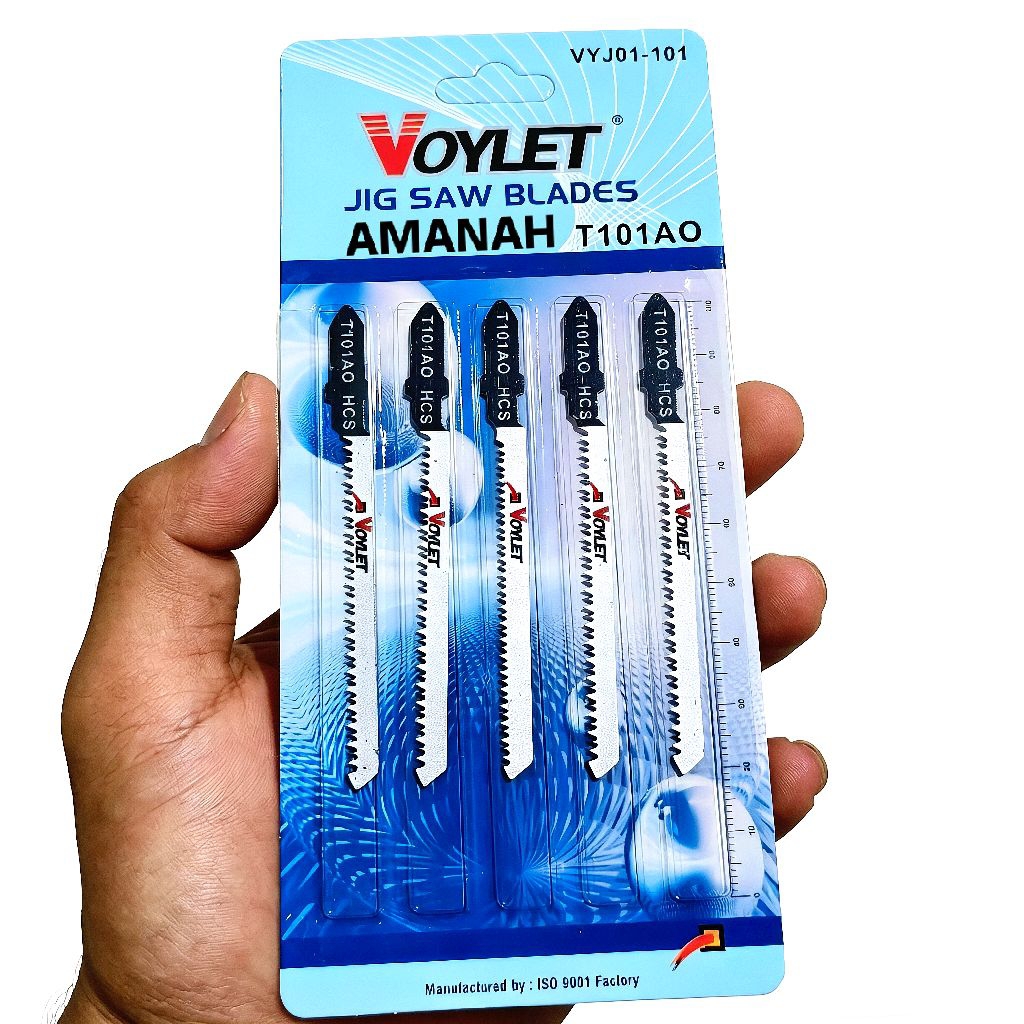 MATA ใบเลื่อยสําหรับเลื่อยจิ๊ก voylet T101AO 1 ชุด 5 ชิ้น