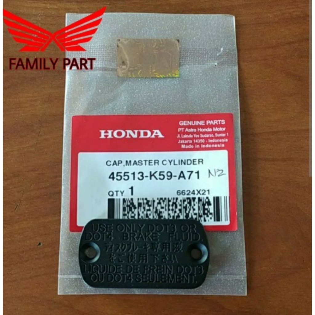 45513-K59-A71 HGP AHAM 100% ORIGINAL TOP RDM OIL CAP VARIO 150 45513K59A71