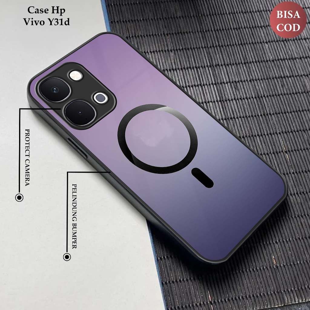 HP Vivo Y31D เคสโทรศัพท์ Vivo Y31D Body และเคสป้องกันกล้อง Vivo Y31D ซิลิโคน Vivo Y31D 5G โทรศัพท์ S