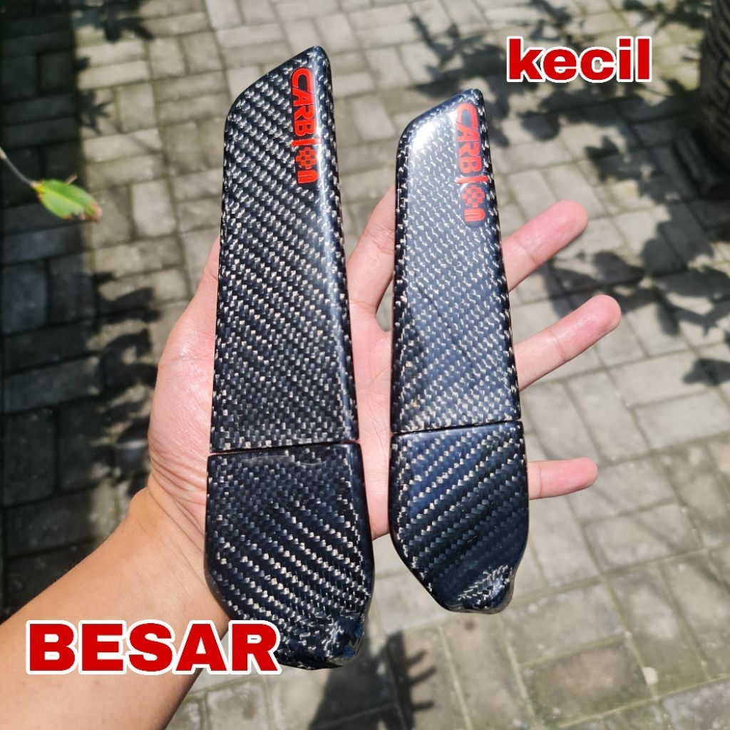 กระจกปีกคาร์บอน kevlar แห้งคาร์บอนรถจักรยานยนต์ fairing ninja 250R 250FI CBR250RR R25 RR Mono CBR150