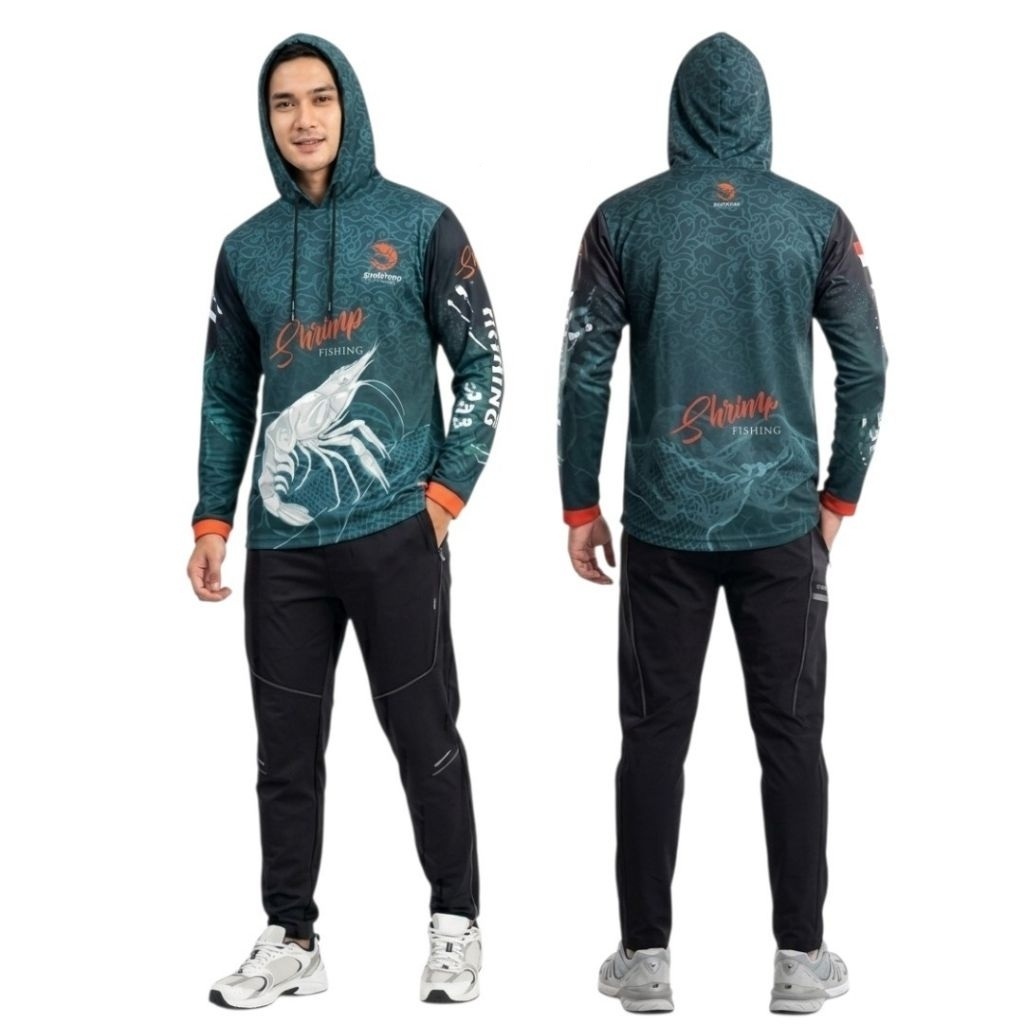 ADULT FISHING JERSEY SHRIMP FISHING JERSEY
