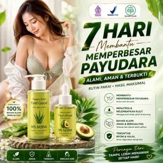 MS NONA Feel Good-Serum Perawatan Payudara 100% ampuh permanen agar lebih elastis & lembut