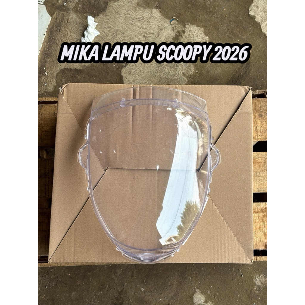 ใหม่ล่าสุด Scoopy ไฟหน้าใหม่ Mica 2024/2025/2026 Gen 6