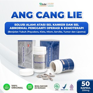 ANG CANG LIE - Herbal Kanker Benjolan Payudara Miom Kista Serviks Tumor Otak Paru Tulang Lipoma–BPOM