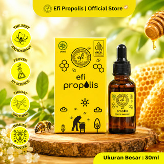 Efi Propolis Official Store - Ukuran Besar - Original / Asli 100% By Kebun Efi - Size 30ml