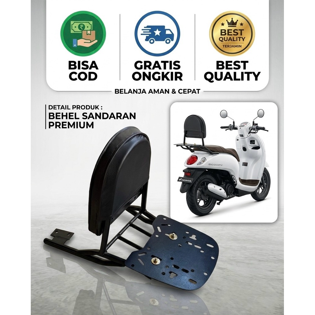 เบาะนั่งท้าย SCOOPY REAR