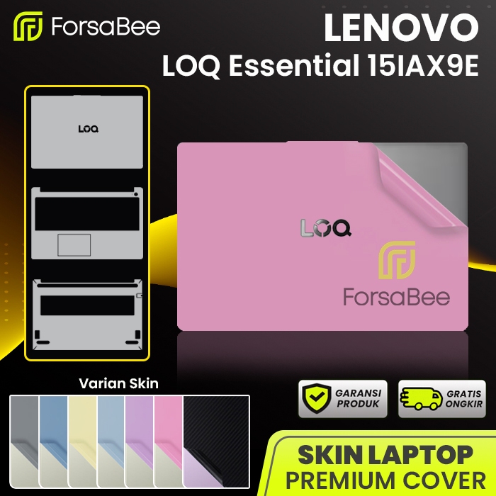 FORSABEE - Skin Protector สําหรับ Lenovo LOQ Essential 15IAX9E 15.6 15 นิ้ว 16:9 Anti-Scratch Anti-S