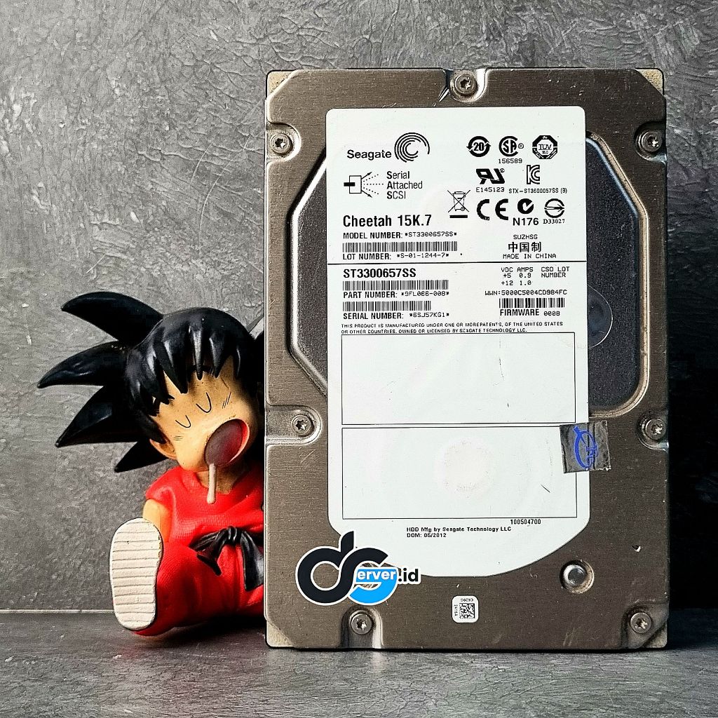 HDD SAS 300GB 15K 3.5 นิ้ว Seagate ST3300657SS 9FL066-008