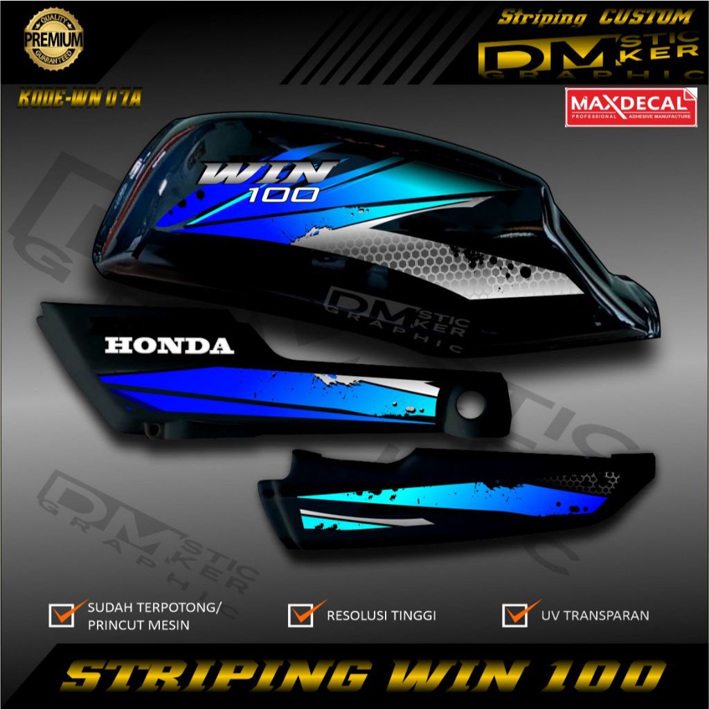 WIN STRIPING TRANSPARKENT VARIATION CODE-WN-07
