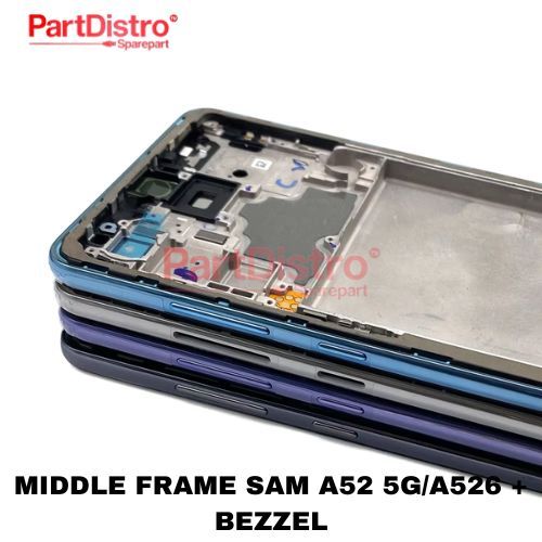 MIDDLE FRAME SAM A52 5G/A526 + BEZZEL