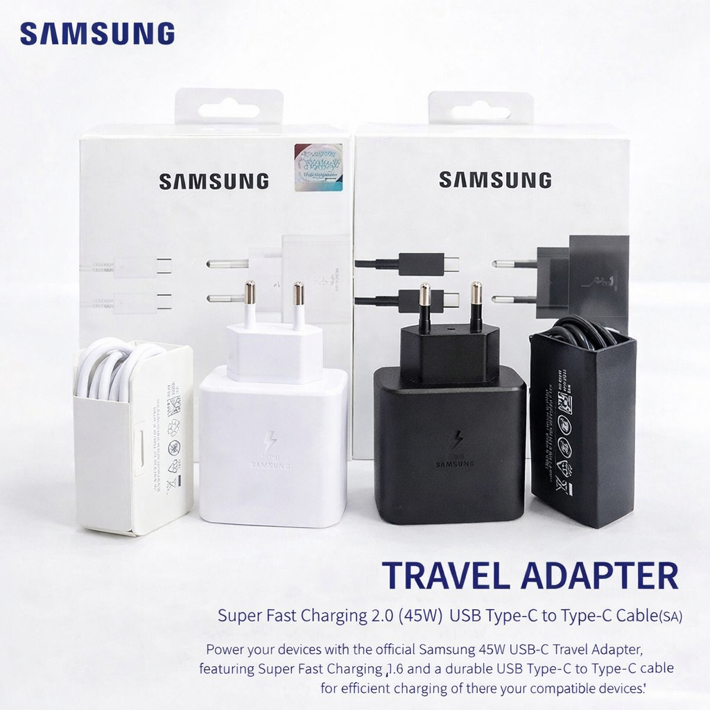 Samsung Charger 45W Power Adapter ชาร์จเร็วสุด Type C ถึง C