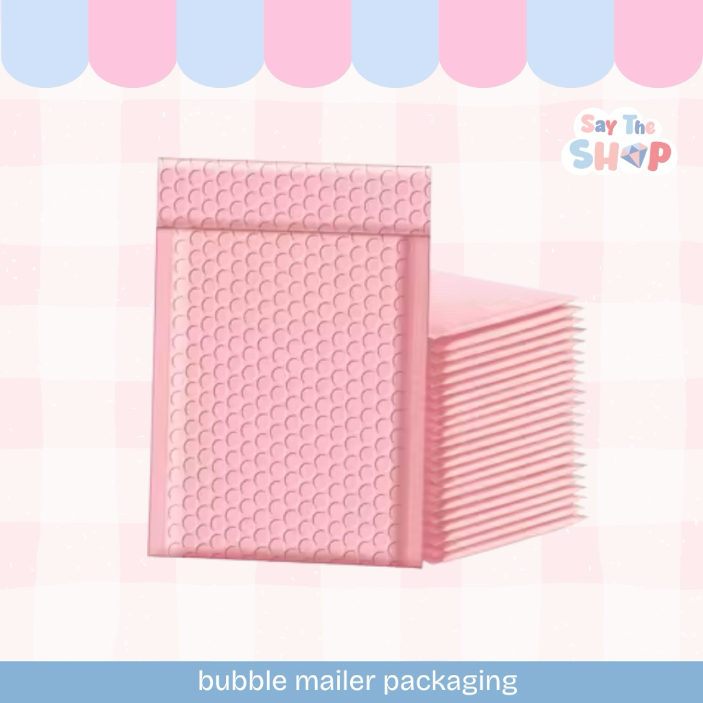 Bubble Mailer Packing + Bubble Wrap