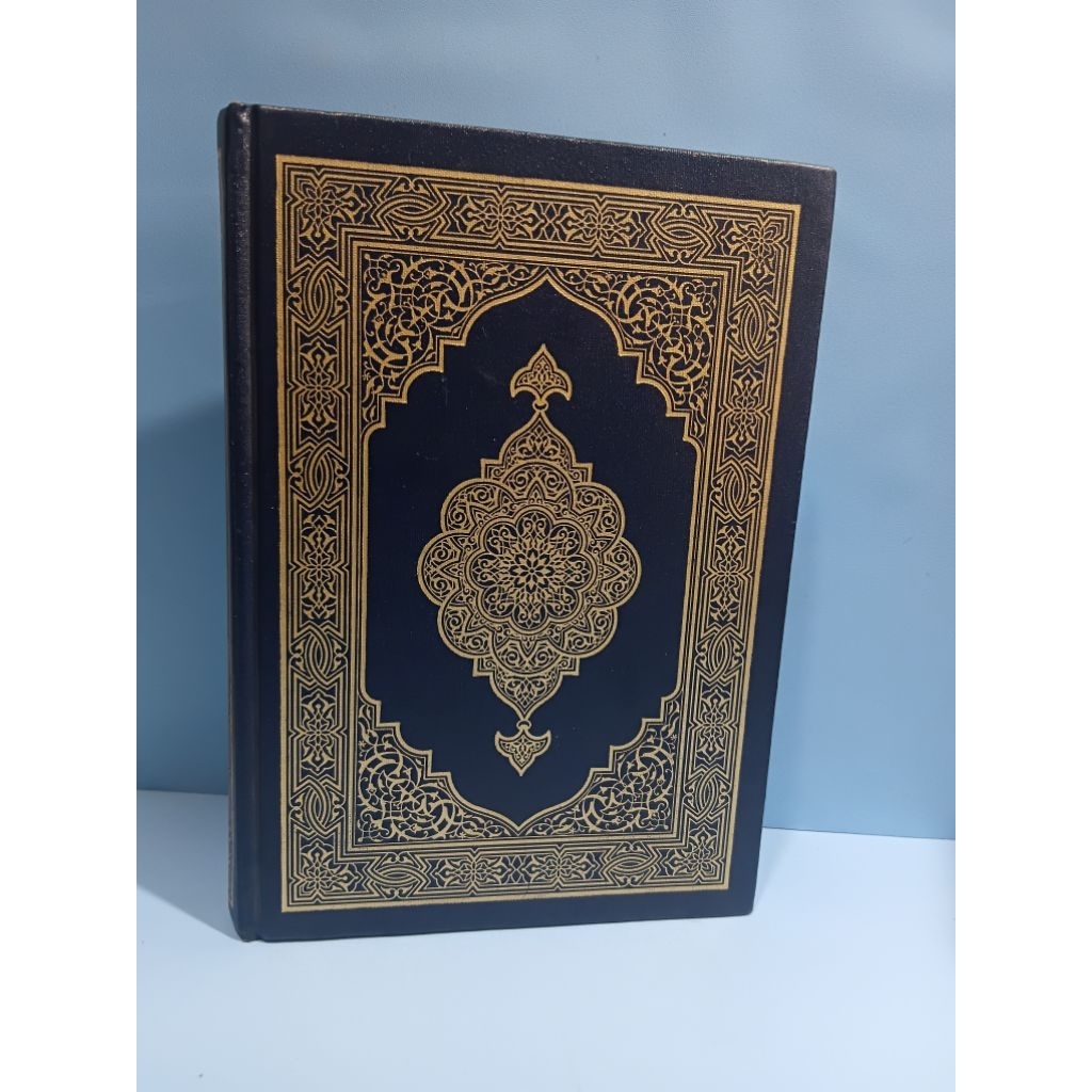 Al Qur an ซาอุดี ขนาด A5 (14x20 ซม. / สีฟ้า) มาดานาห์ มูชาฟดั้งเดิม