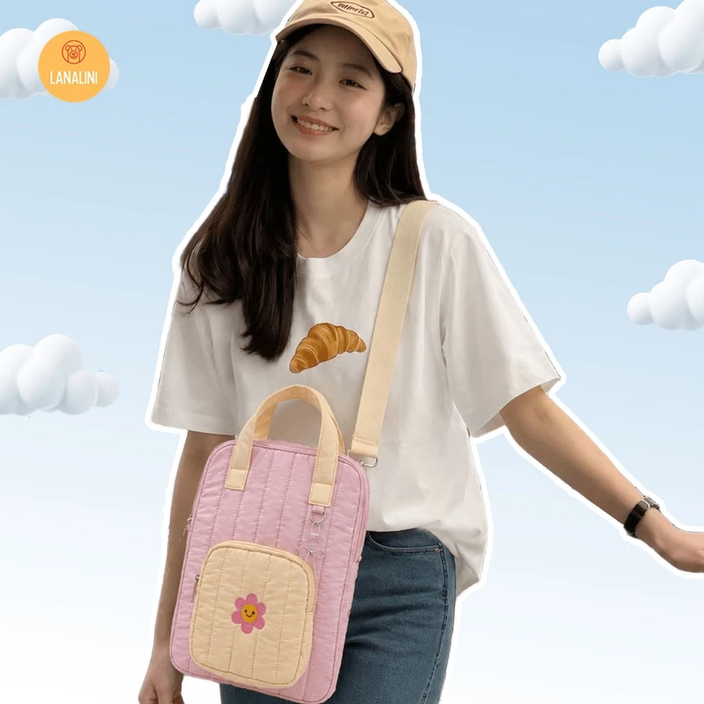 UNGU กระเป๋าแท็บเล็ต Slingbag Puffy Case สำหรับ Tecno Megapad 10.3 11 นิ้ว thumbnail 5