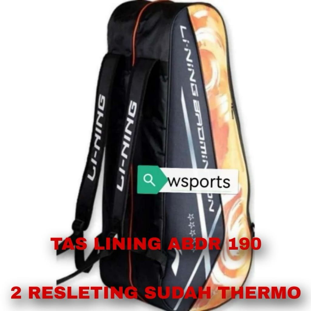 LI NING กระเป๋าแบดมินตันหลี่หนิง ABDR190 ABRT 190 ของแท้