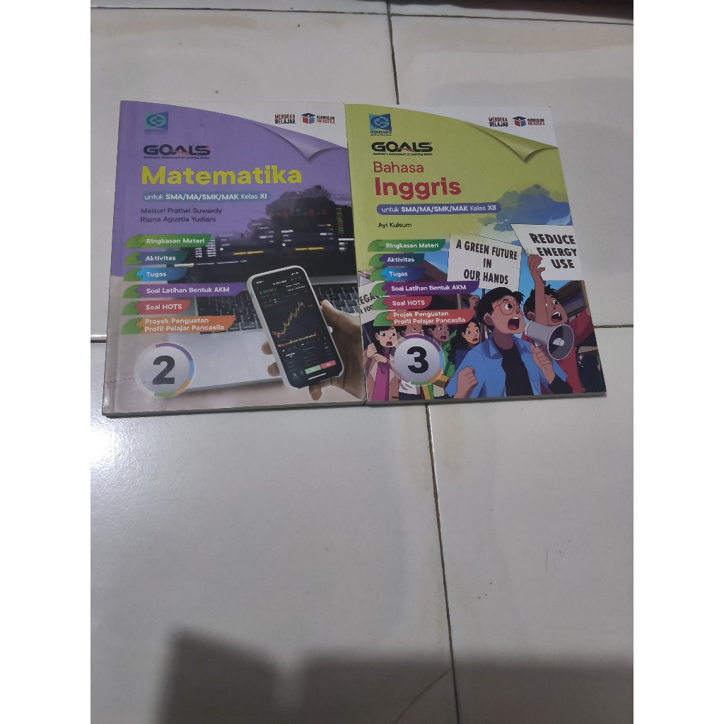 SMA MATHEMATICS GOALS เกรด XI, SMA ENGLISH GOALS CLASS XII