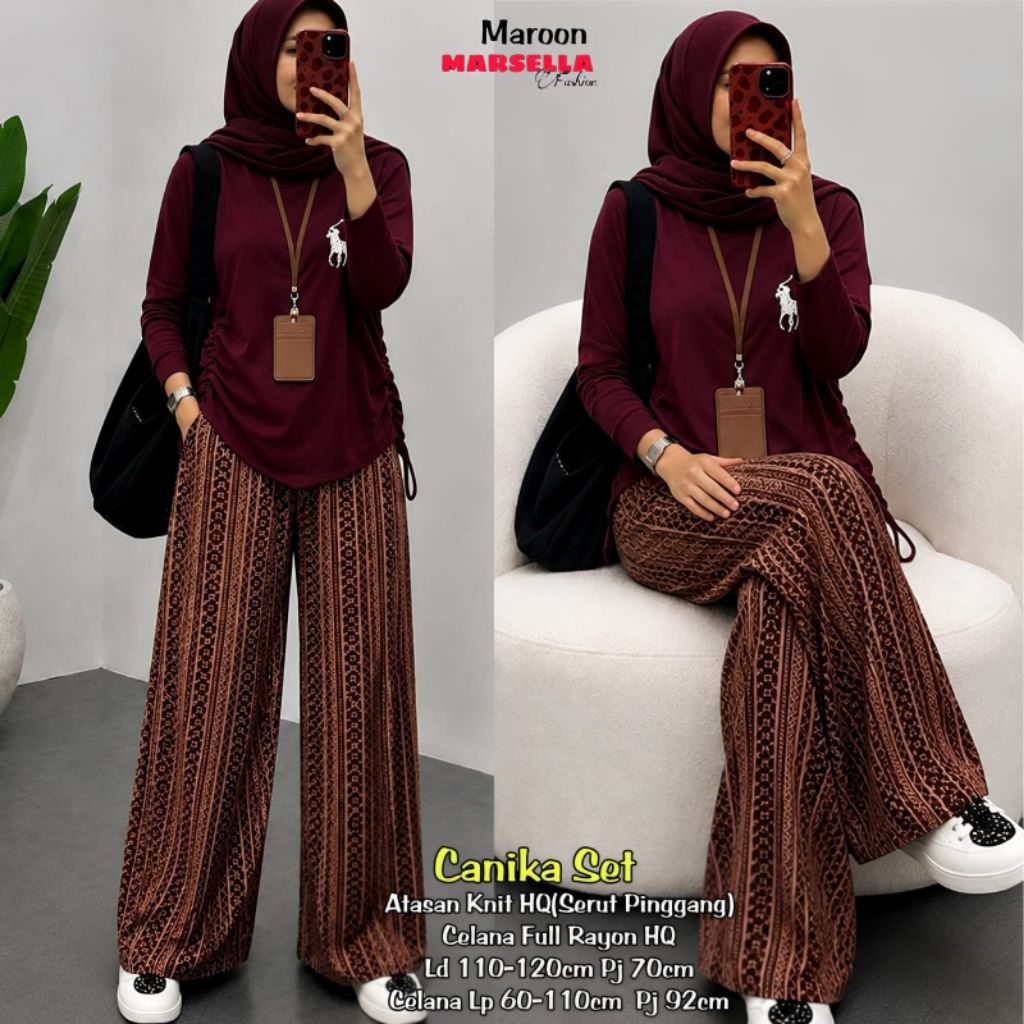 Canika Set • Matt Knit Hq • By Marsela •
