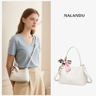 NALANDU Sling Bag Wanita Tas Selempang Wanita Kekinian Elegan Tas Bahu Shoulder Bag Tas Brand Lokal Premium Bucket Bag Simple
