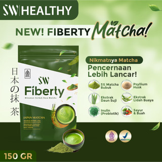 ( 150gr ) SW Sarwendah Fiberty Healthy & Detox / Lancarkan Pencernaan - Mengurangi Lemak Badan