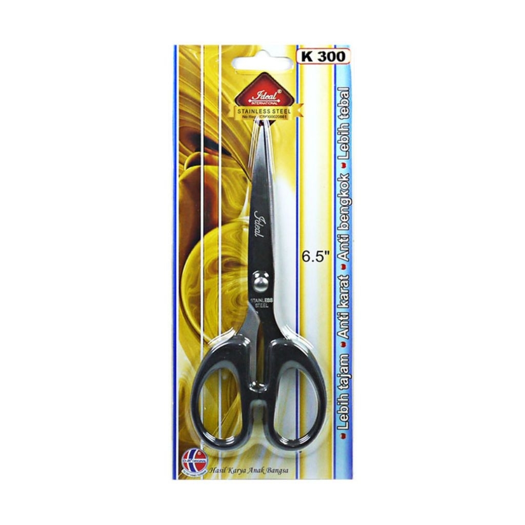 [DOZEN] K-300 IDEAL STAINLESS STELL MEDIUM SCISSORS K300 K 300 / Medium SCISSORS / SCISSORS
