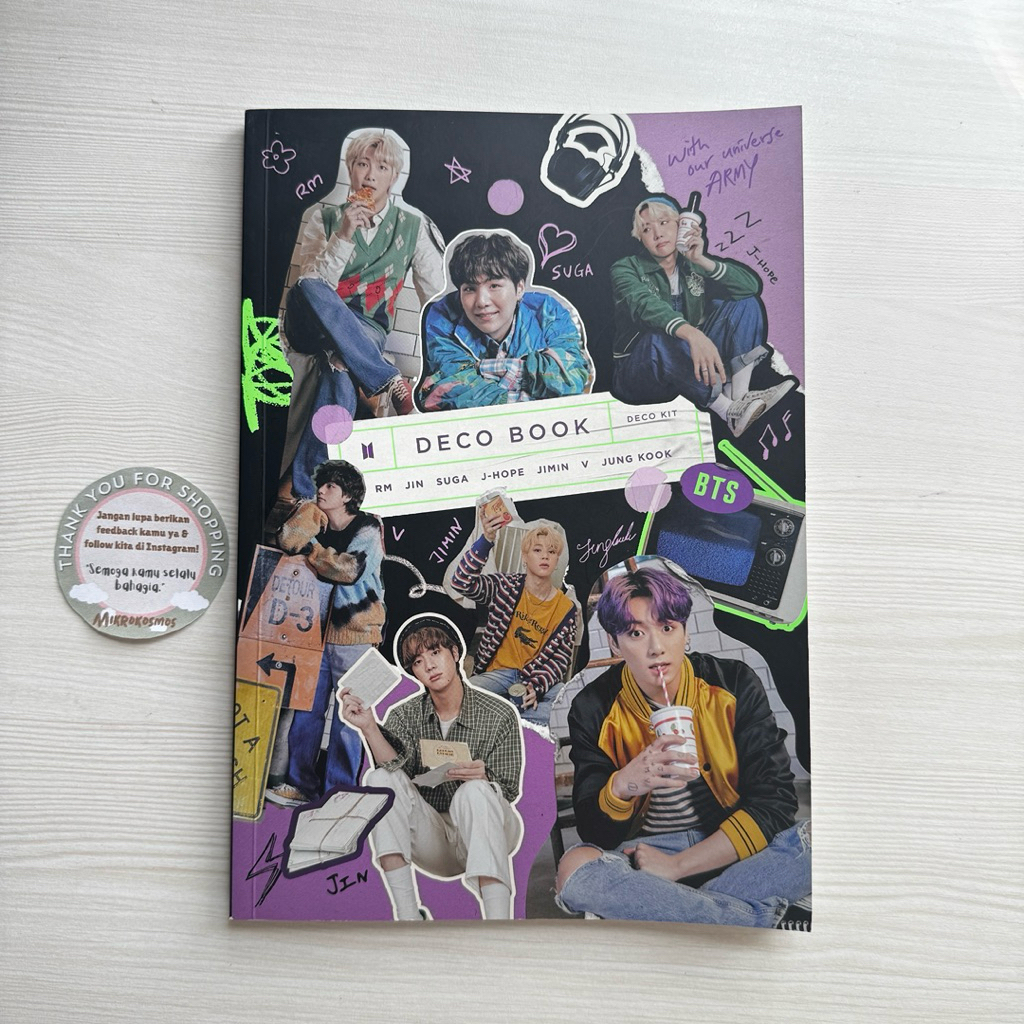 PHOTOBOOK DECO KIT BTS OFFICIAL NEW - พร้อมส่ง
