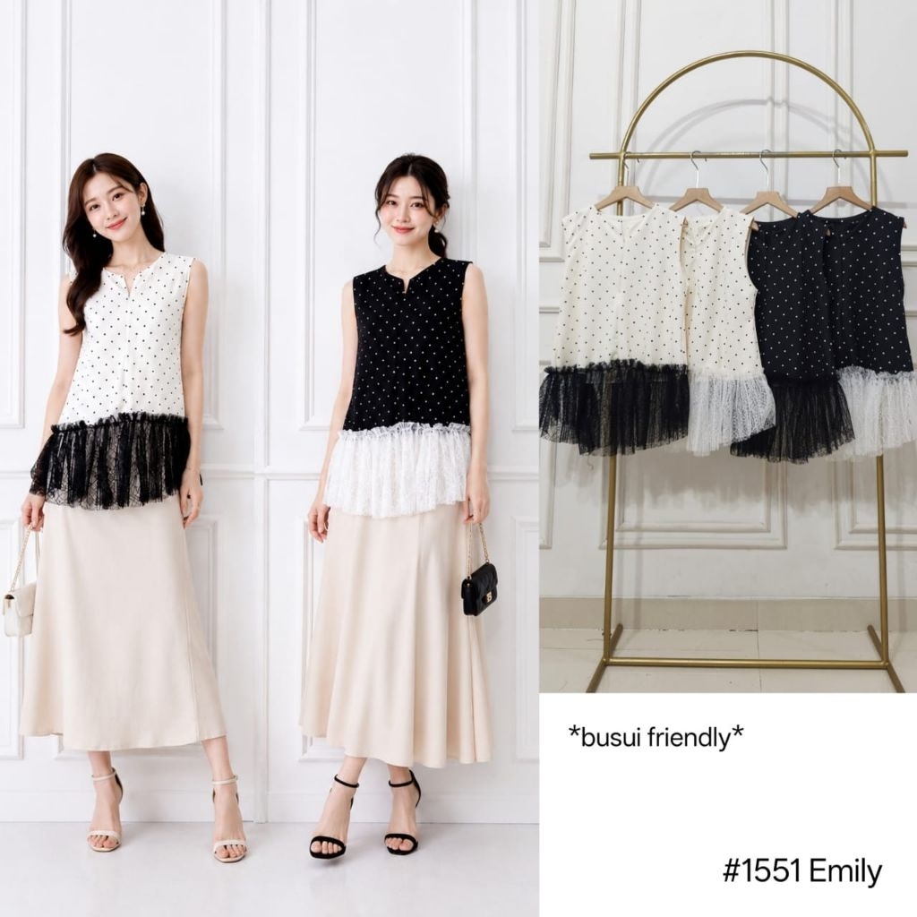 BHN KNIT 1551 BUSUI INNER TOP