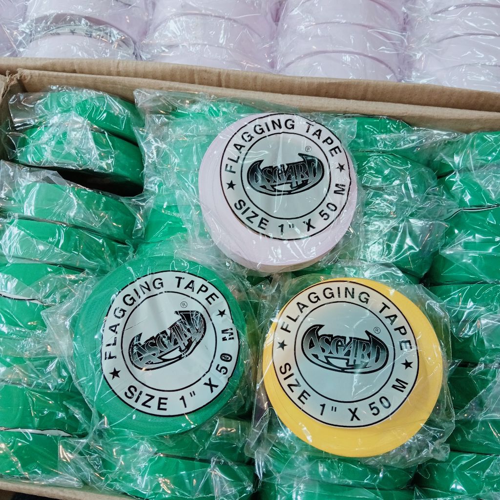 Flagging Tape Asgard 1" 3, 50cm / Safety Tape Asgard ของแท้ 100%