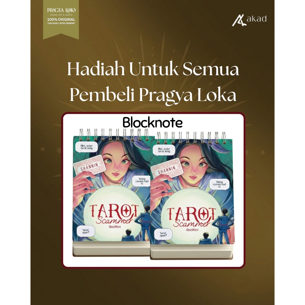 Tarot Scamer - DeoWen - Akad (PRE ORDER & FREE CHOICE OF BONUS) 15 JUNE